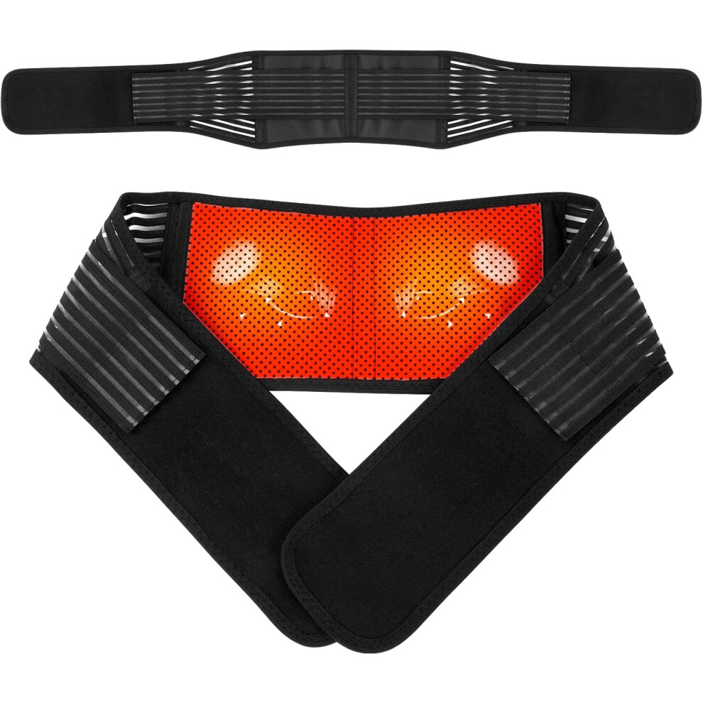 Gogerstar (S) Heated Back Support Belt, Self Heating Lower Back Support Belt For Men&Women, Magnetic Therapy Lumbar Support Belt
