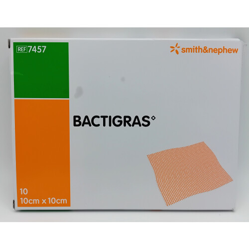 Bactigras 10cm x 10cm Box of 10 - REF: 7457 2
