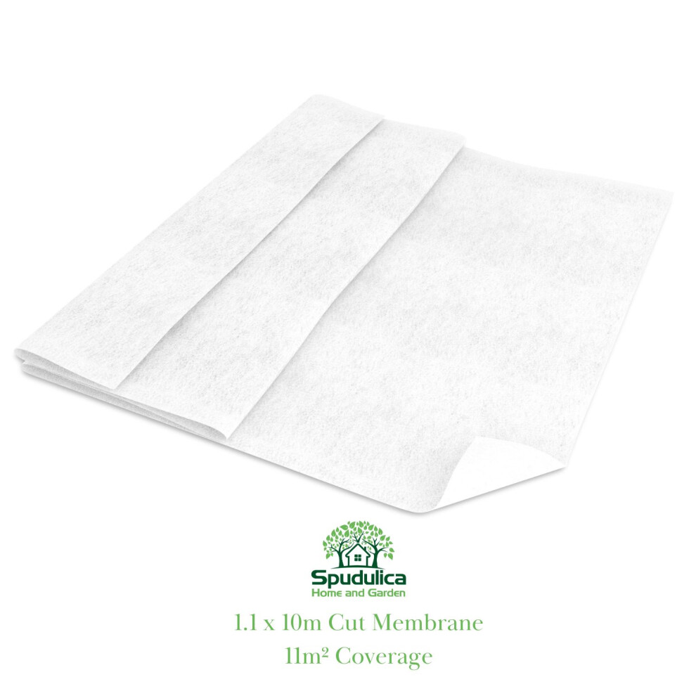 (1.1m x 10m (11 m²)) Landscaping Non-Woven Geotextile Membrane - 1.1m Width