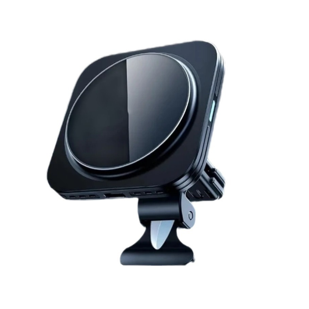 Chronus For Qi2 15W Magsafe Car Mount Charger, Qi2-Certified Magsafe Car Charger, Air Vent/Dashboard Magnetic Wireless,For Iphone 15/14/13/12(Black) Black 6976918000835