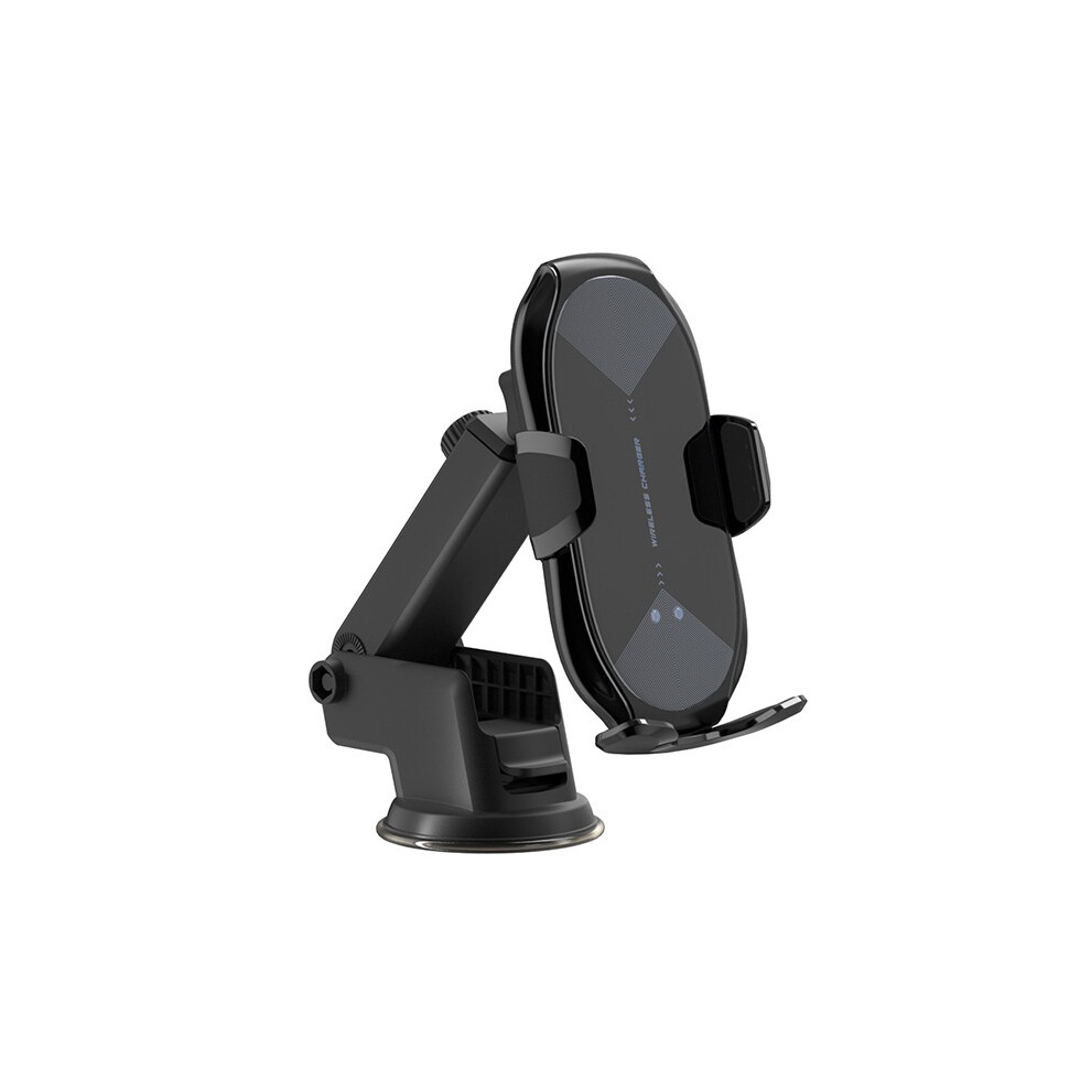 Chronus Wireless Car Charger,15Wqi Fast Charging Auto-Clamping Air Vent Dashboard Car Phone Mount,Long Arm Suction Cup Holder For Iphone Samsung 6976918000903