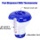 5 Centimeter Swimming Pool Chlorinator Doser with Thermometer, swimming pool float dispenser 3