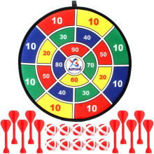Children's dart board for indoor and outdoor hanging, safe board games Toy