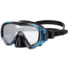 Scuba Mask, Anti-Fog Snorkeling Scuba Dive Glasses, Freediving Tempered Glass Mask Goggles for Junior Men Womens