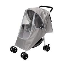 Stroller Rain Cover & Mosquito Net, Weather Shield Accessories, Clear-Breathable Bug Shield Waterproof rain cover