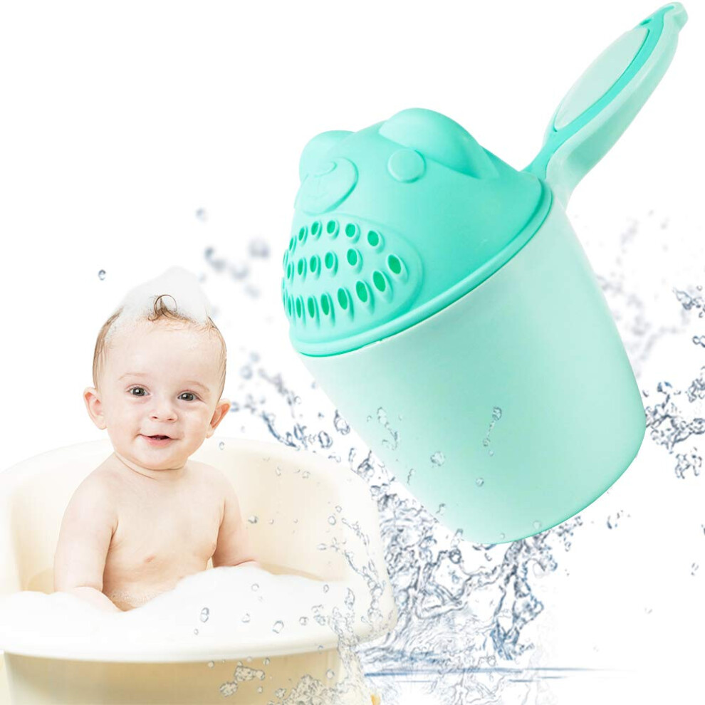 Baby Dippers Bath Rinse Cup Shampoo Rinser Shower Sprinkler Spoon Bathroom Accessories Baby Shower Cup For Baby Tub Yohou