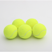 Tennis Balls 5 Tennis Balls Perfect For Training I Tennis Lessons I Leisure Games High Elasticity Durable Rubber Tennis