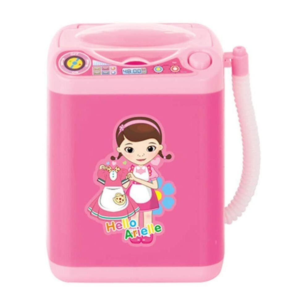 Yohou Pink Electronic Mini Washing Machine Shape Automatic Makeup Brush Cleaner