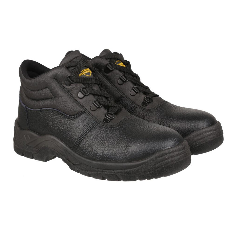 Iron Mountain (, 9) Workwear S3 Src Steel Toe Midsole Work Safety Ankle Chukka Boots Black