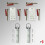 Kit de suspension robuste pour images et miroirs, ensemble de crochets et de sangles en D 1