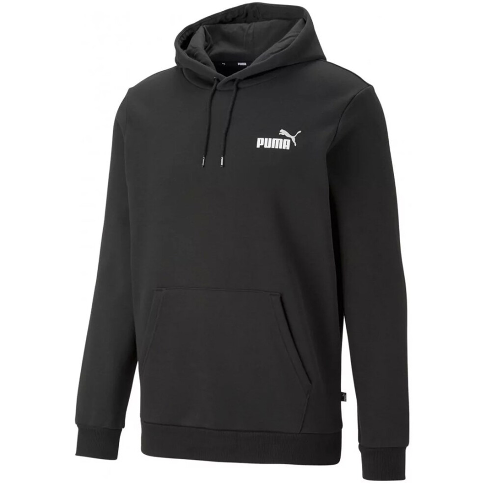 Puma ESS+ 2 Col Small Logo Hoodie FL black 674471 61