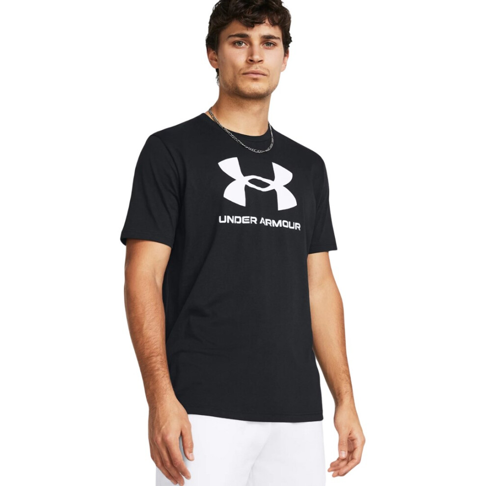 Under Armour Sportstyle Logo Men's T-Shirt Black 1382911 001 XL