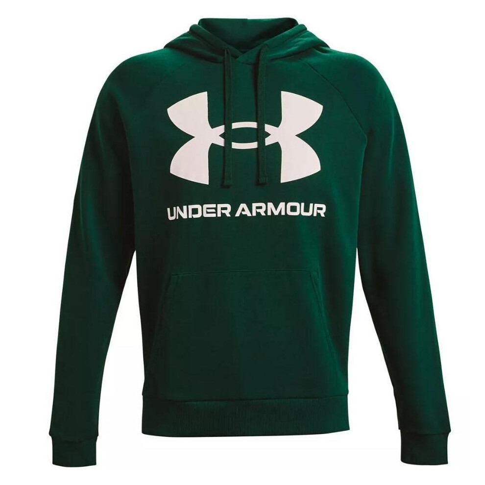 Under Armour Men's Rival Fleece Big Logo HD Green 1357093 330