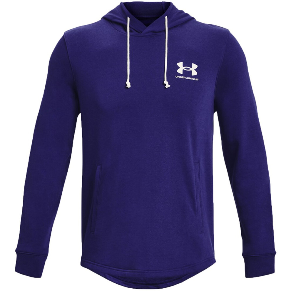 Under Armour UA Rival Terry LC HD Blue 1370401 468 Men's Sweatshirt