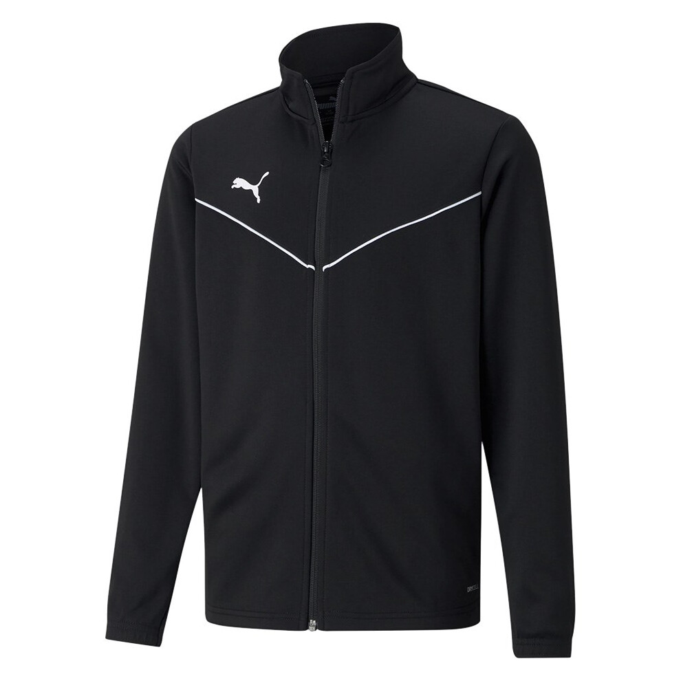 Puma teamRISE Training Poly Jacket Jr Sweatshirt Black 657393 03 164cm