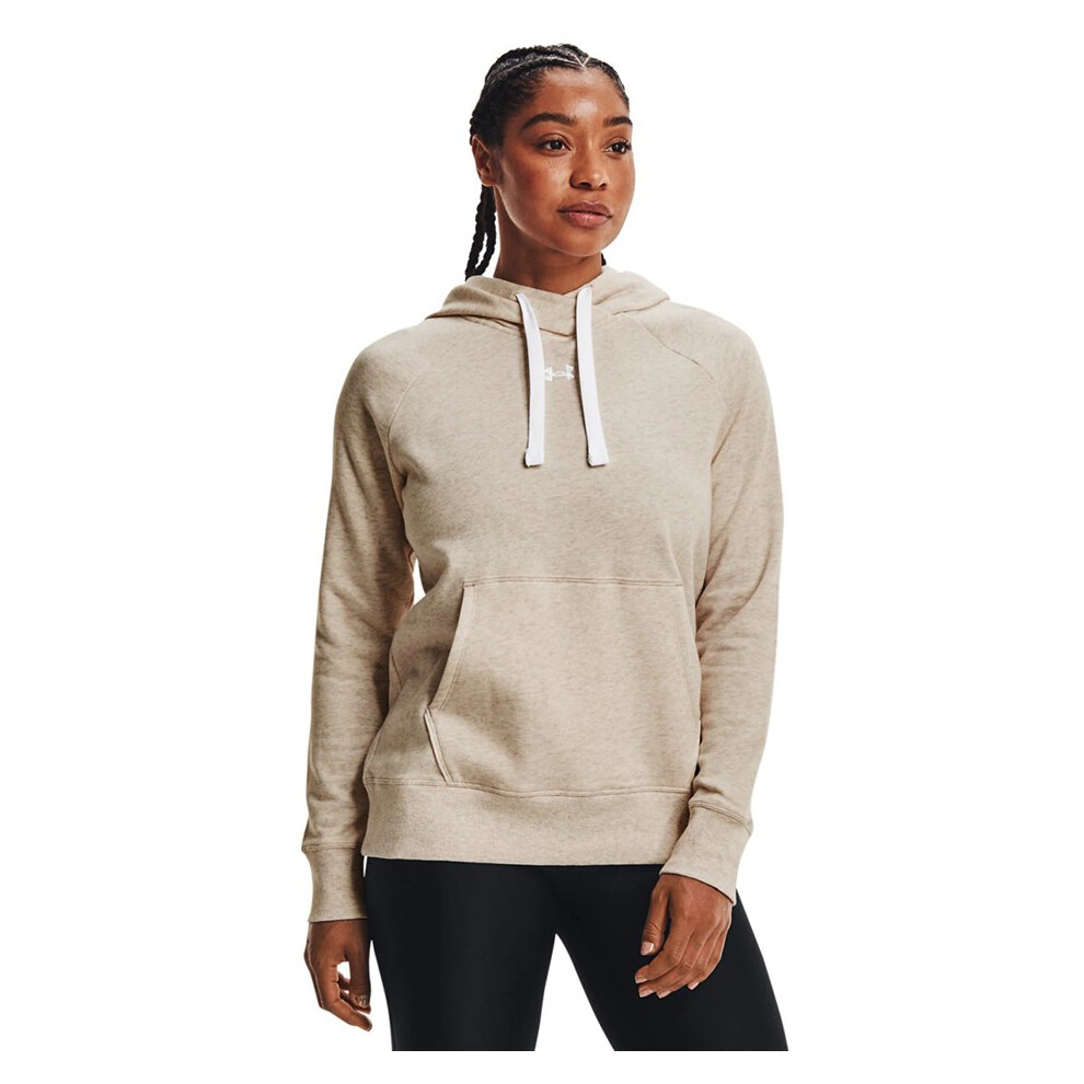 Women's Under Armour Rival Fleece HB Hoodie beige 1356317 783