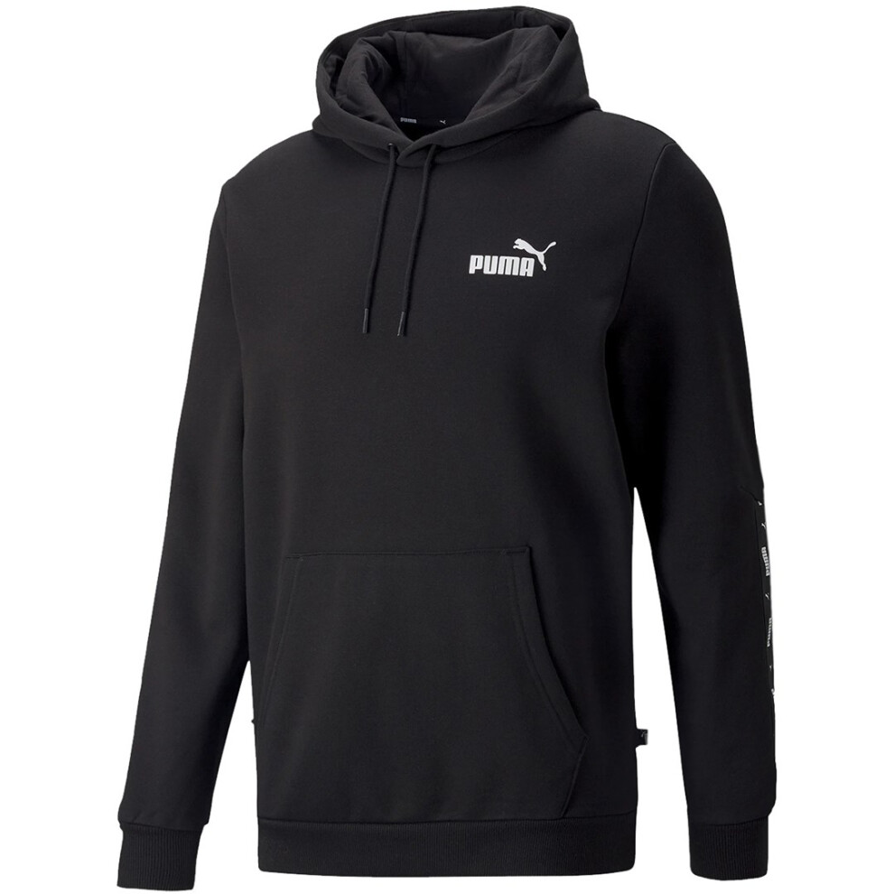 Puma ESS+ Tape Hoodie FL black 849040 01