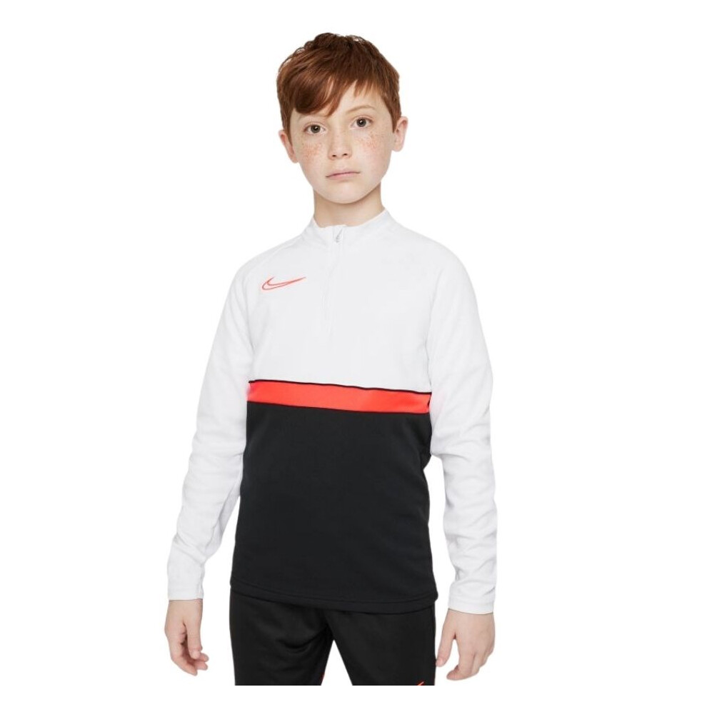 Nike DF Academy 21 Drill Top Black-White-Red Sweatshirt CW6112 016 L