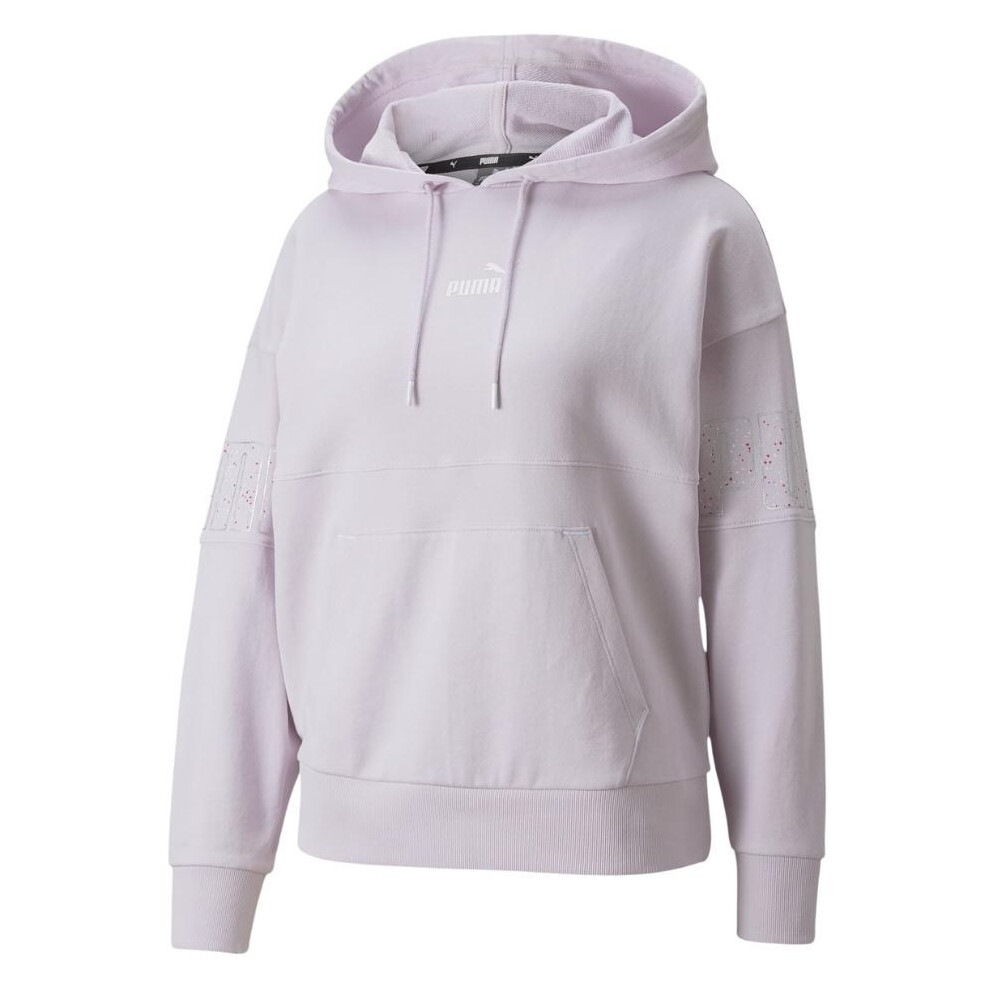 Puma Power Colorblock Stardust Hoo Women's Sweatshirt Purple 848828 73