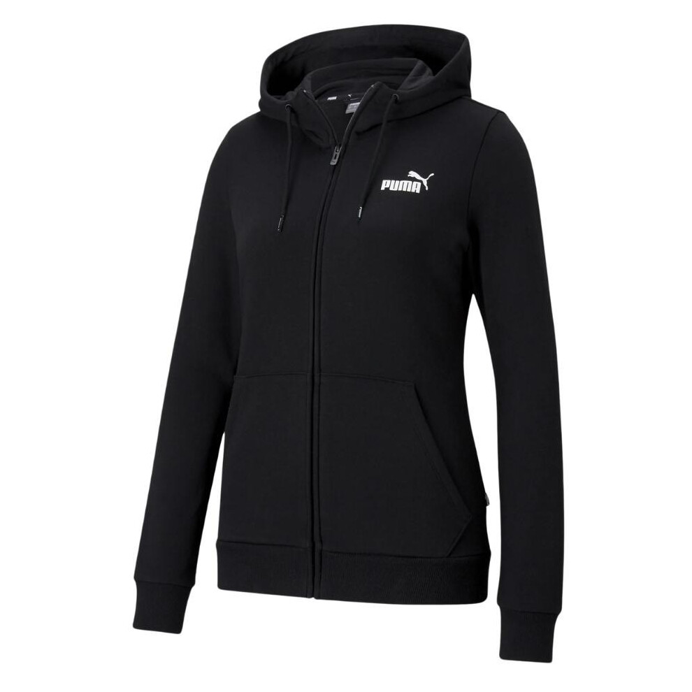 Puma ESS Small Logo Full-Zip Hoodie TR black 586813 01