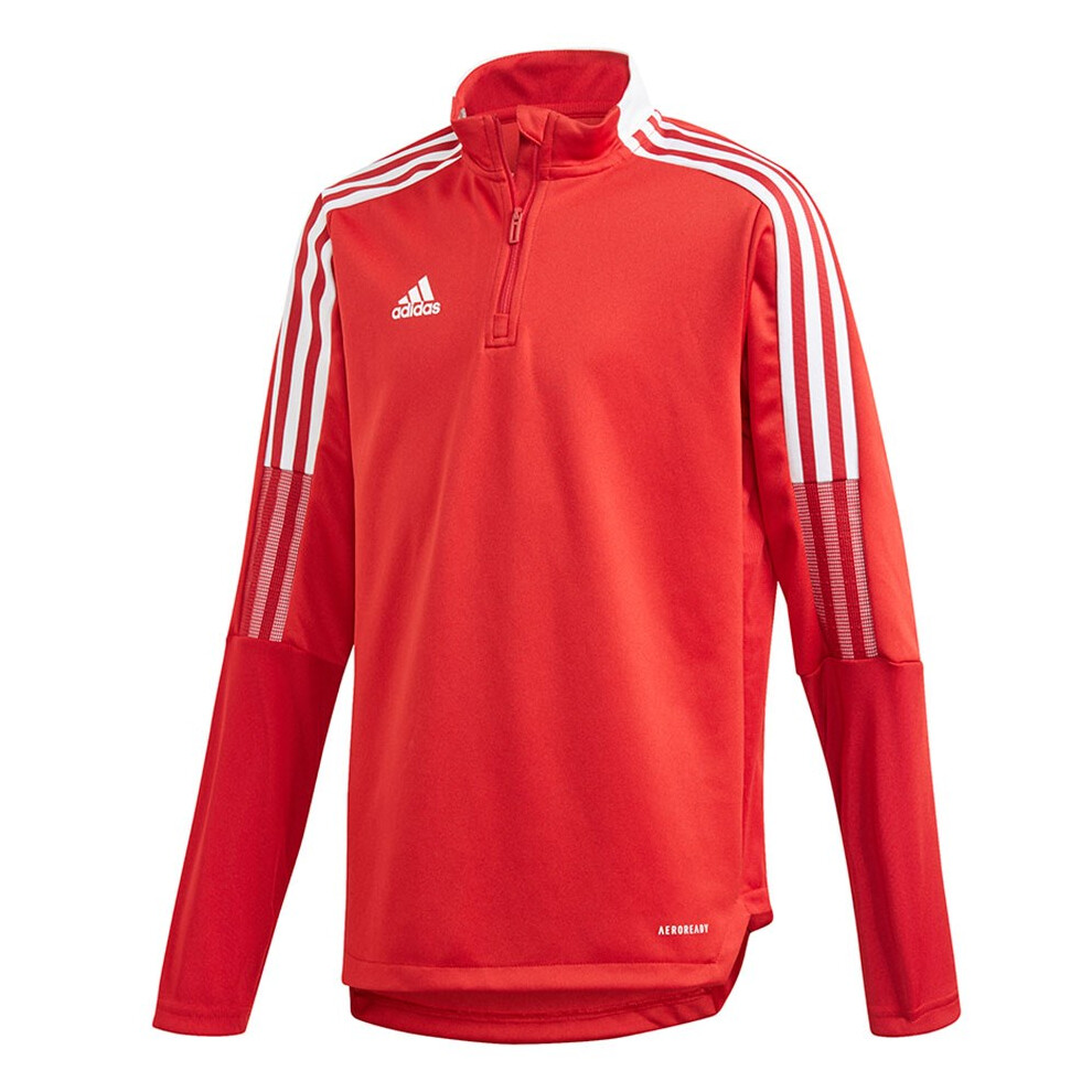 adidas Tiro 21 Training Top Youth Sweatshirt red GM7323 164cm