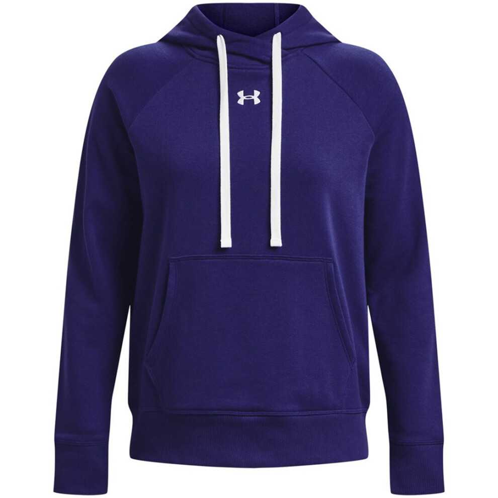 Women's Under Armour Rival Fleece HB Hoodie navy blue 1356317 468