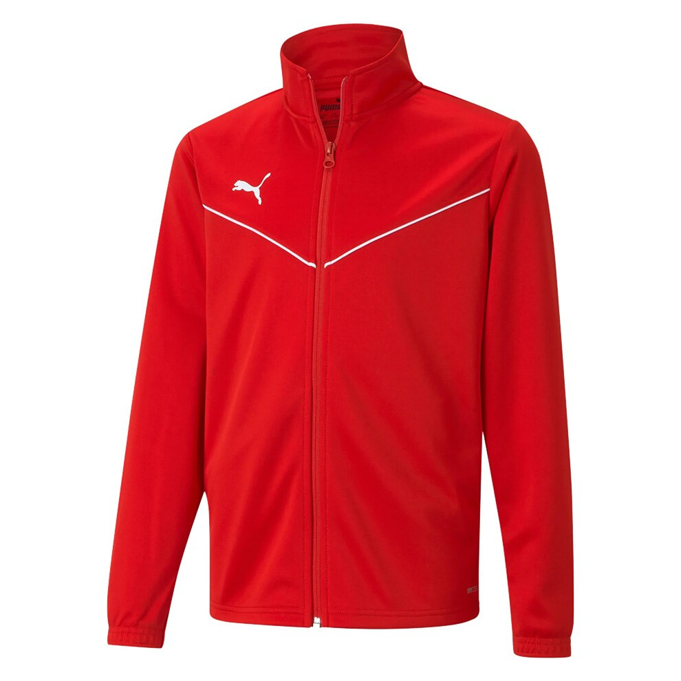 Puma teamRISE Training Poly Jacket Jr red 657393 01 164cm