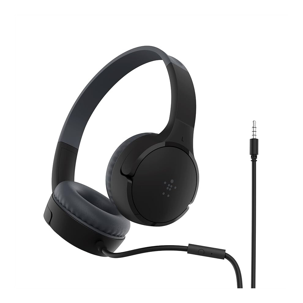 Belkin Soundform Mini Kids Headphones Black