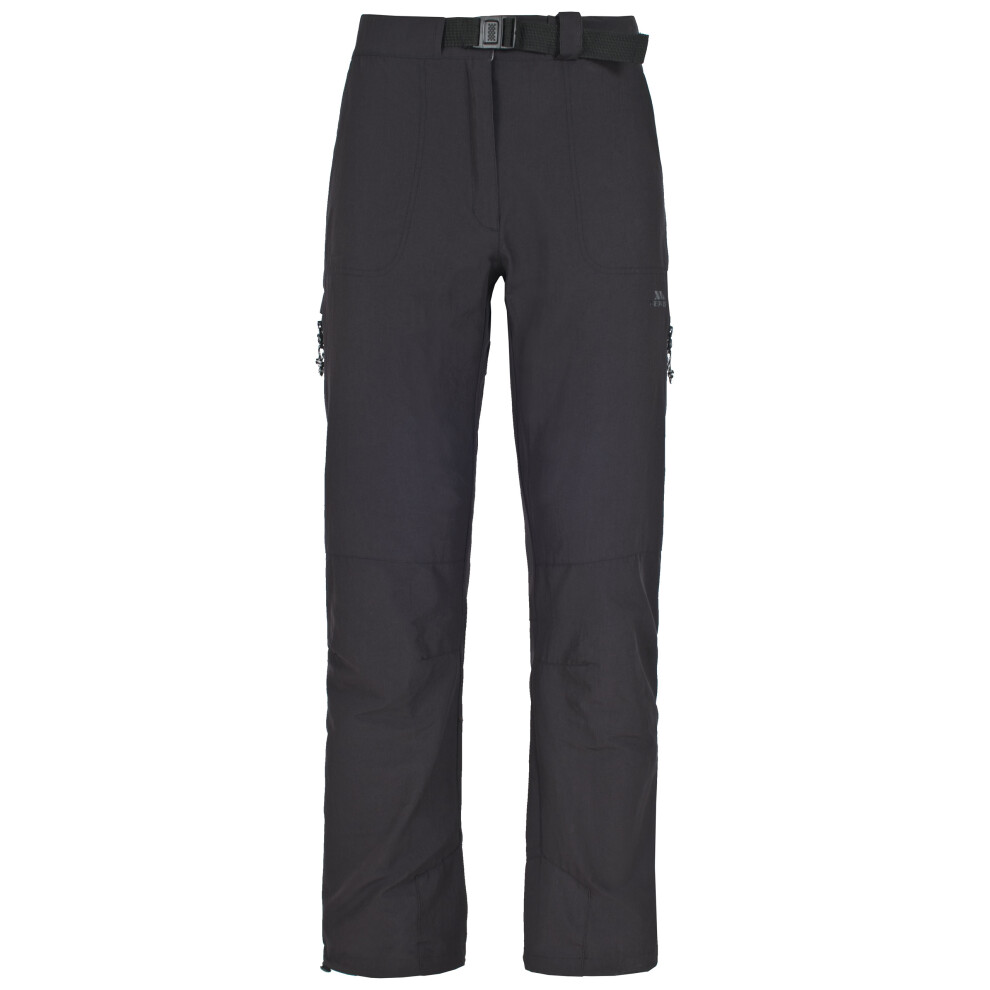 (18, Black) Trespass Womens Walking Trousers Stretch Escaped