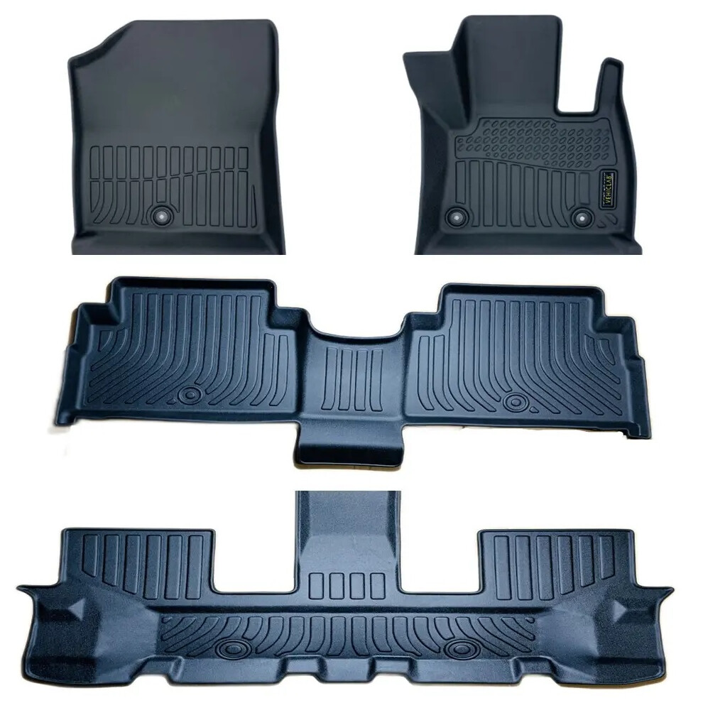 Hyundai Santa Fe (Hybrid) 2021-2024 All Weather 3D/5D Tpe Car Mats 5044282583382