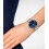 Armani ARMANI AR11092 WOMENS WATCH SILVER GOLD STRAP BLUE DIAL SILVER CASE 7