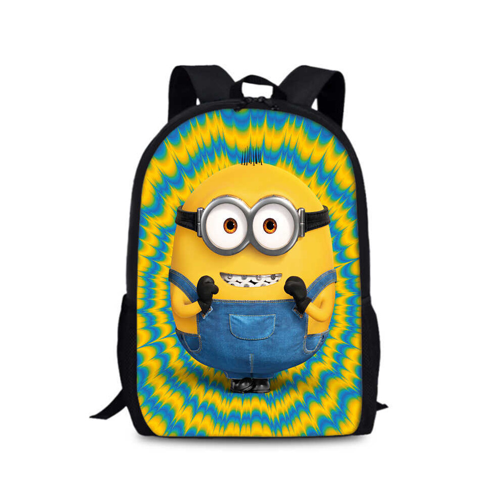Rywolt (3) Stylish And Functional Despicable Me 4 Backpack For School Students Large Capacity