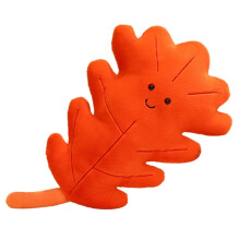 (red leaves) Unique 3D Leaf Shaped and Comfortable Sofa Decoration Pillows Festival Cushion Nature inspired Accessory G2AB