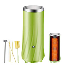 (Green US) Automatic Eggs Roll Maker Mini Electric Boiler Cup 3D Heating Omelette Breakfast Machine Egg Sausage Cooking Tools