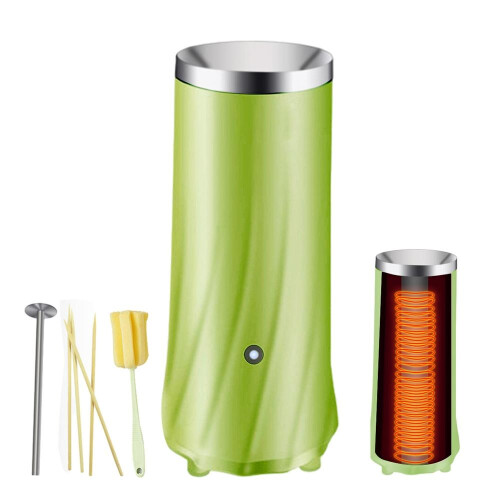 (Green US) Automatic Eggs Roll Maker Mini Electric Boiler Cup 3D Heating Omelette Breakfast Machine Egg Sausage Cooking Tools