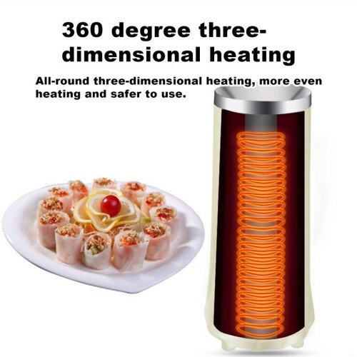 (Green US) Automatic Eggs Roll Maker Mini Electric Boiler Cup 3D Heating Omelette Breakfast Machine Egg Sausage Cooking Tools 2