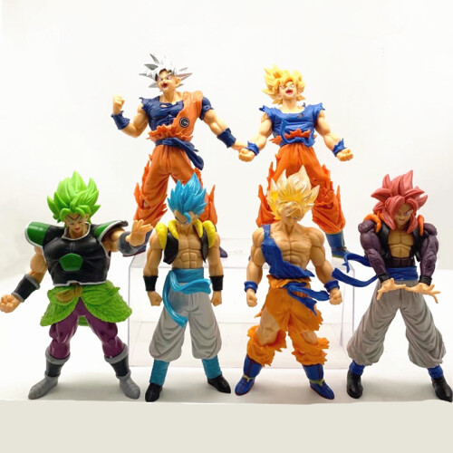 20 Stück Dragon Ball Z Figur Son Goku Vegeta Broly Buu (Neu Und