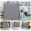 (Grey) Angel Living Room Divider 1 Panel 162.5 x 177 cm 5