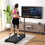 Homcom HOMCOM 1-6 km/h Folding Motorised Treadmill Walking w/ Remote Control, Blue 5