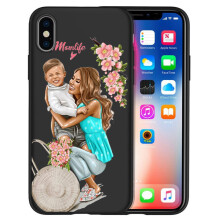 (Style 13, For iphone 11Pro) Mom Girls Phone Case For iphone 13/14/15 ProMax UK