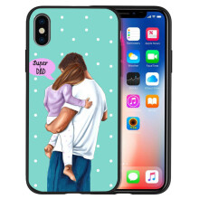 (Style 15, For iphone 11Pro) Mom Girls Phone Case For iphone 13/14/15 ProMax UK