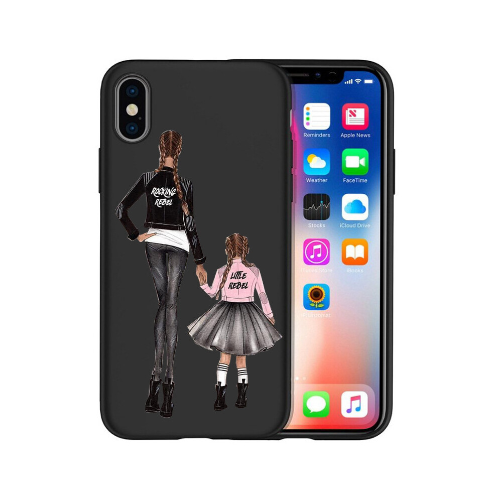 Photos - Case  Mom Girls Phone  For iphone 13/14/15 ProMax UK(Style 16, For iphone 15Pro)