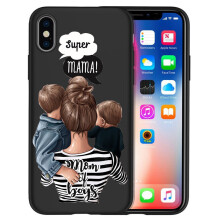 (Style 17, For iphone 11Pro) Mom Girls Phone Case For iphone 13/14/15 ProMax UK