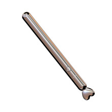 (space silver) Massage Stick Vibrates to Relax the Mood Soothe the Body Relieve Fatigue