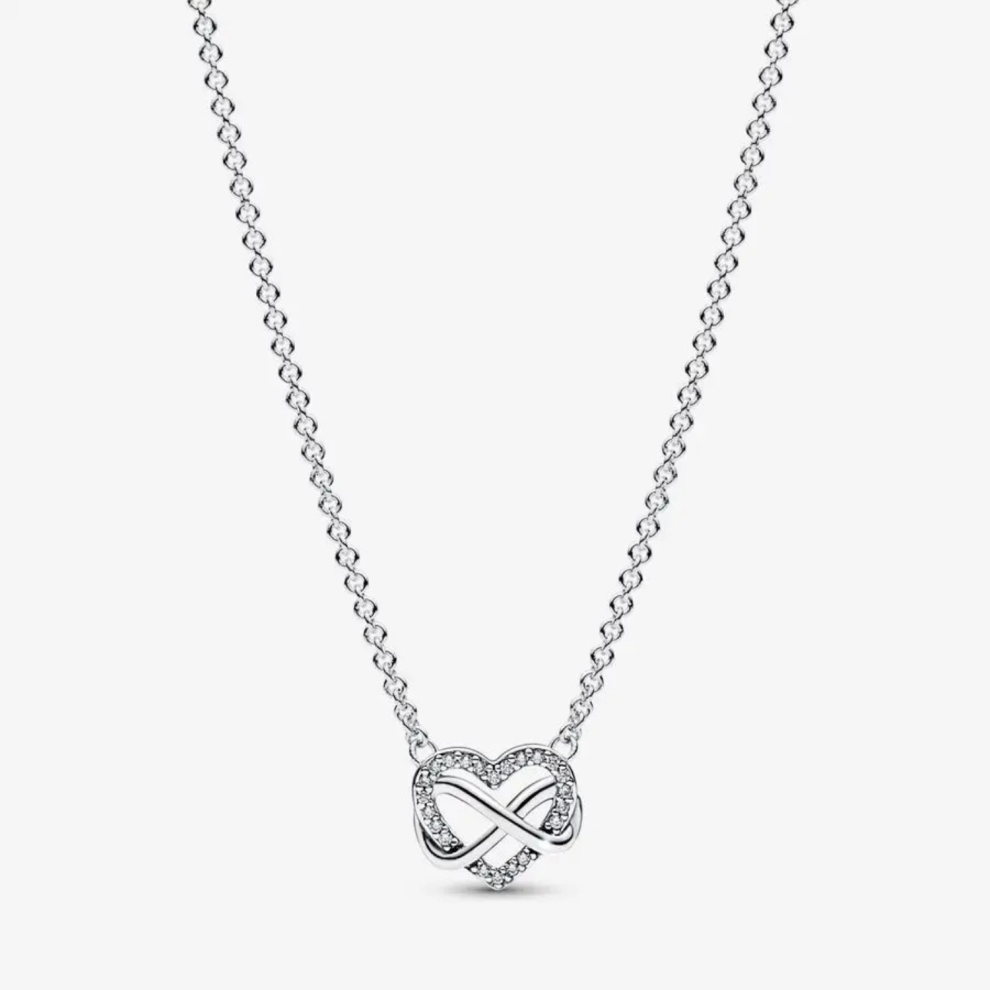 Infinity Collier Necklace Charm Girl Jewelry