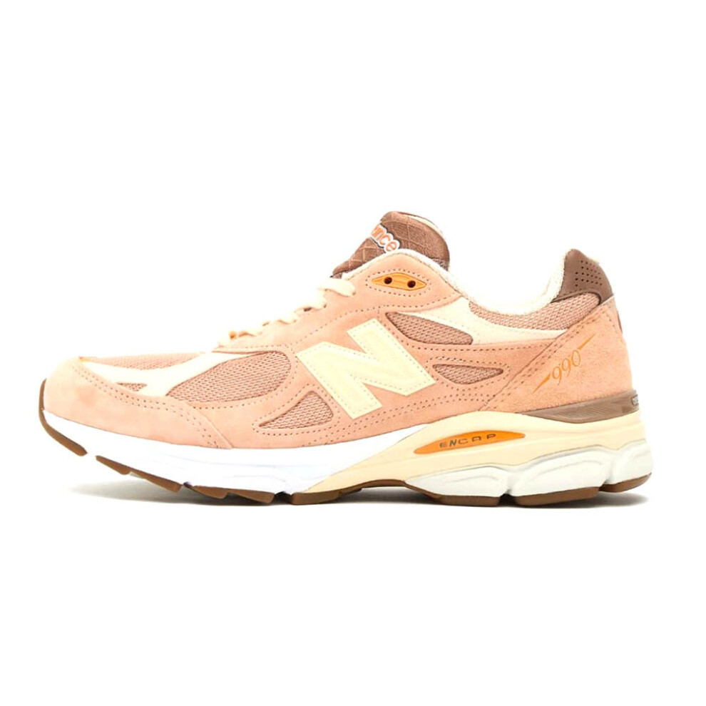 (UK4.5/EU37.5/23CM) New Balance 990v3 MiUSA "Orange Cream" M990SZ3 Men's Women Shoes