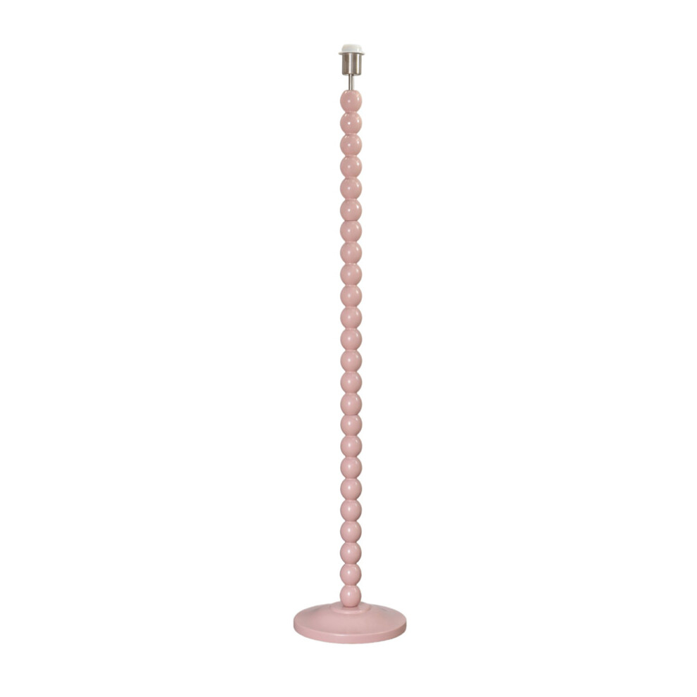 ValueLights Bobbins Rose Pink Freestanding Floor Lamp Base Light