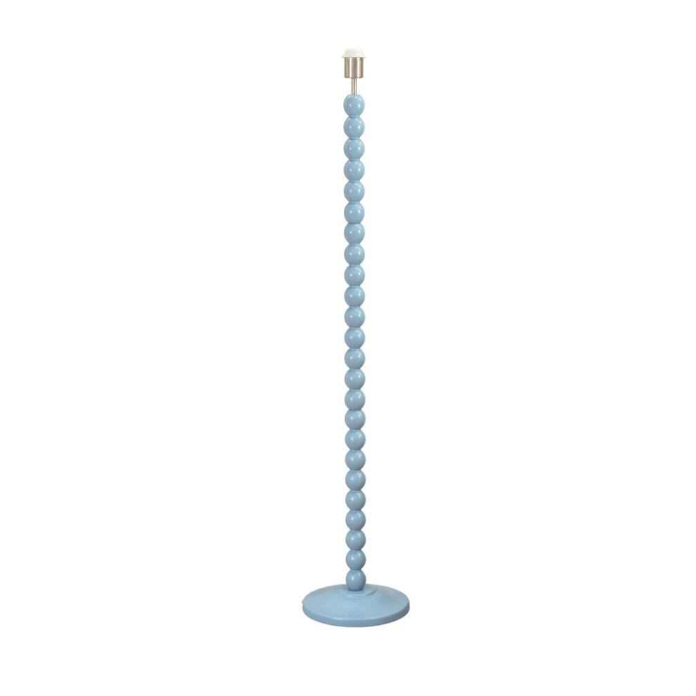 ValueLights Bobbins Powder Blue Freestanding Floor Lamp Base Light