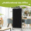 (Black) Angel Living Room Divider 1 Panel 81 x 180cm 6