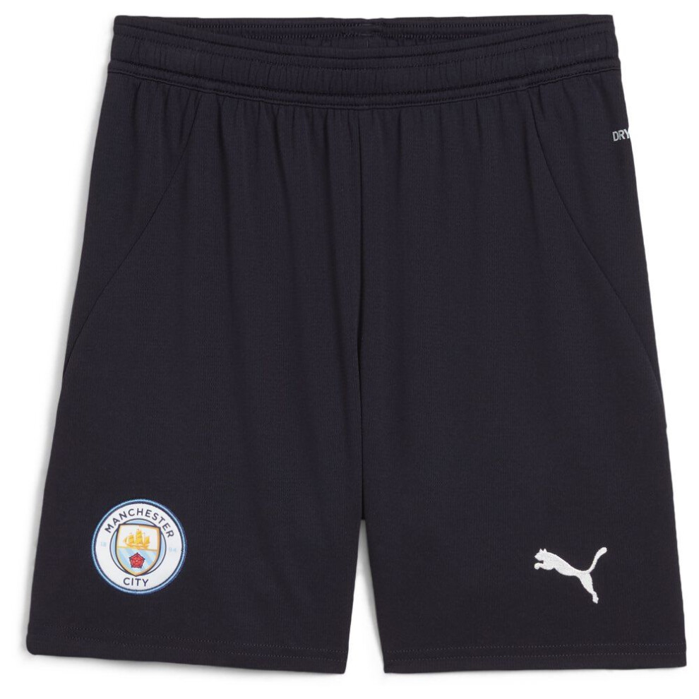 (9-10 Years) Manchester City Kids Away Shorts 2024/25